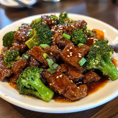 Chinese Beef and Broccoli (One Pan Take-Out)