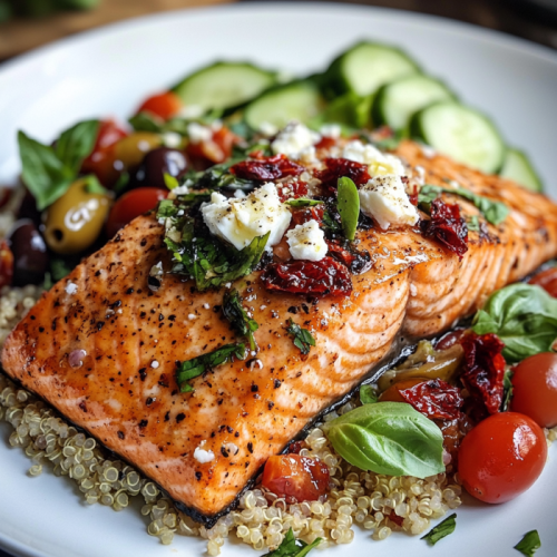 Mediterranean Salmon: A Flavorful and Nutritious Delight