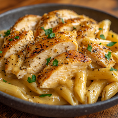 Honey Mustard Chicken Pasta: A Creamy and Tangy Delight