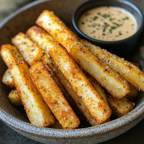 Easy Air Fryer Turnip Fries Recipe