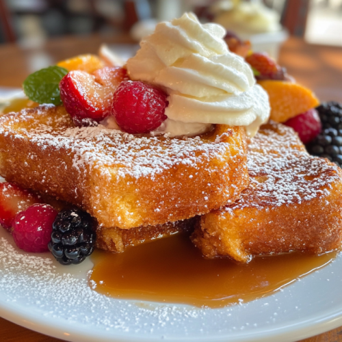 The Ultimate Churro French Toast – Crispy, Creamy, & Irresistible!