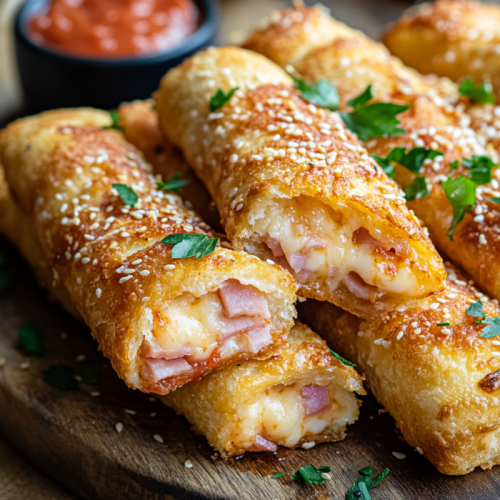 Ham and Cheese Sticks