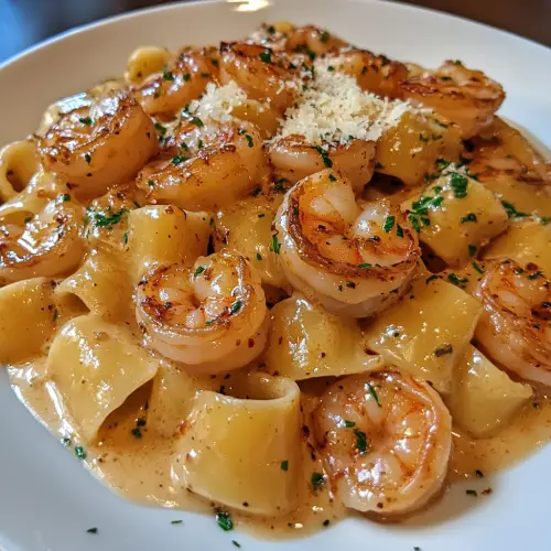 Easy Garlic Butter Shrimp Pasta