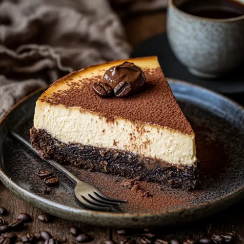 Creamy Coffee Cheesecake Recipe