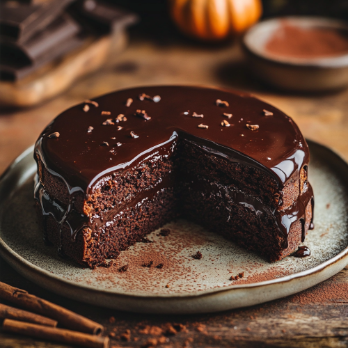 Chocolate Pumpkin Cake: A Decadent and Moist Fall Dessert