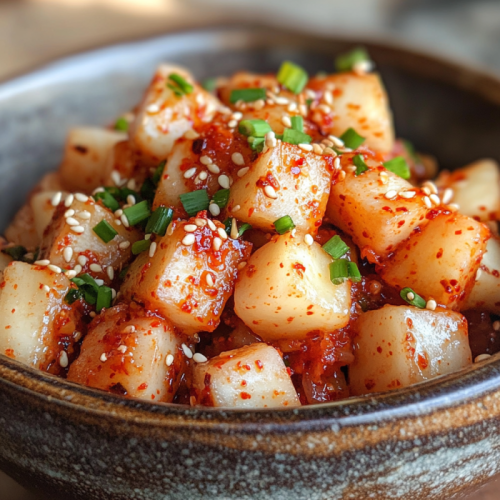 Flavorful Turnip Kimchi