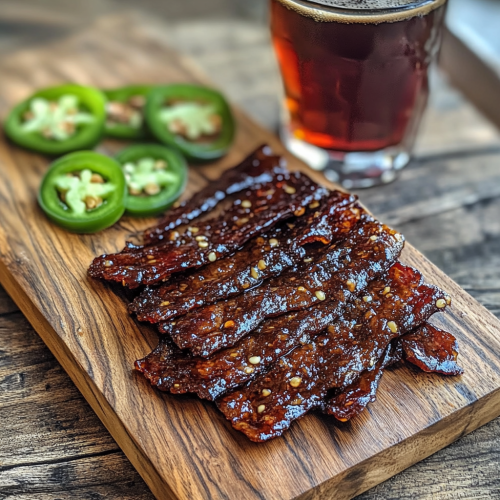 Dr. Pepper Jalapeño Beef Jerky Recipe