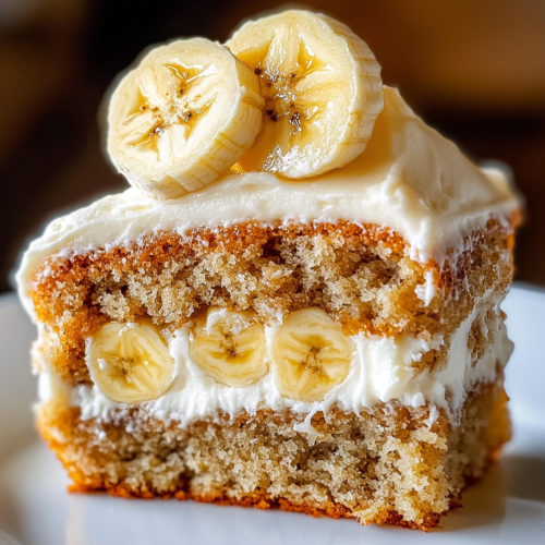 Banana Bread Cake with Cream Cheese Frosting