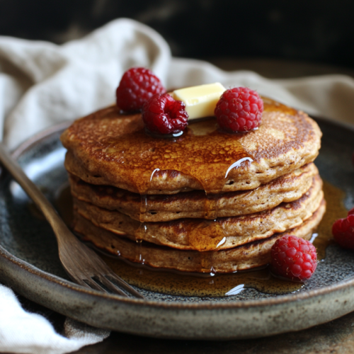 Moist Vegan Sourdough Discard Pancakes