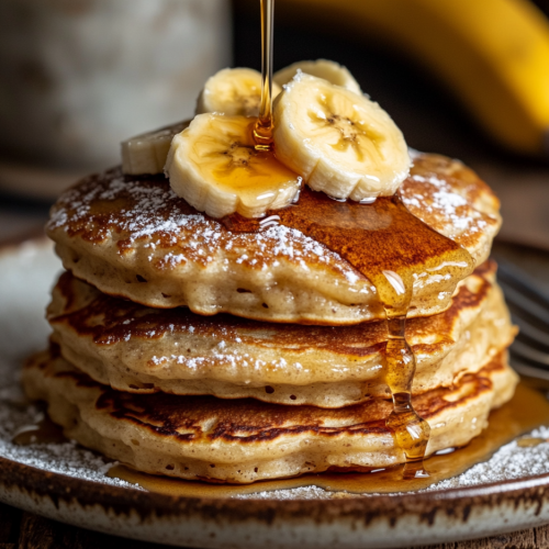 Fluffy Banana Pancake Recipe