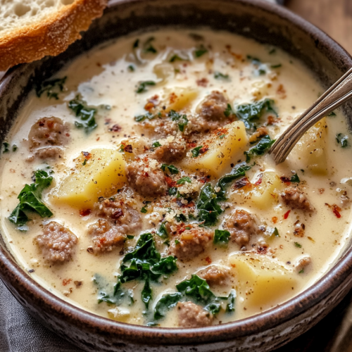 Simple & Delicious Creamy Italian Sausage Soup Recipe for Effortless Cooking