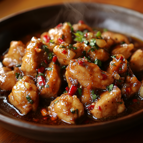 Spicy Ginger Chicken Delight: A Flavorful Kick for Your Taste Buds