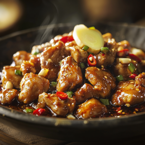 Spicy Ginger Chicken Delight: A Flavorful Kick for Your Taste Buds