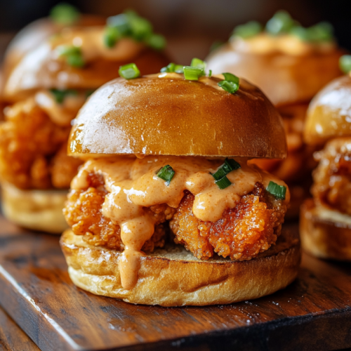 Bang Bang Chicken Sliders