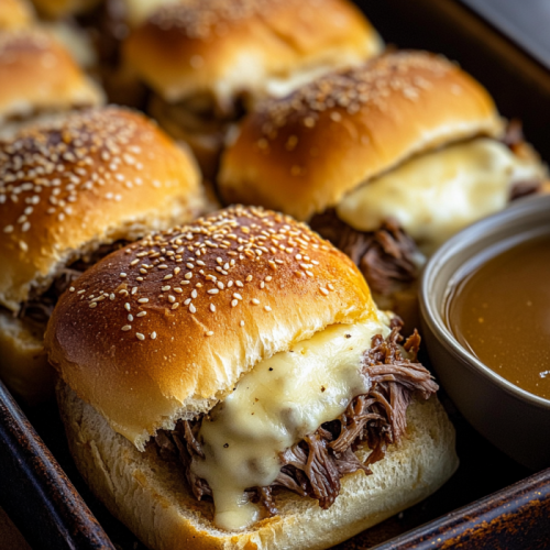 Quick and Simple French Dip Sliders Recipe for Busy Nights