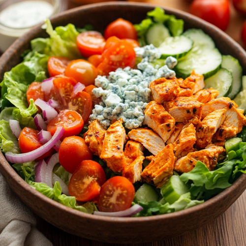Hassle-Free Buffalo Chicken Salad Recipe for a Quick and Delicious Meal