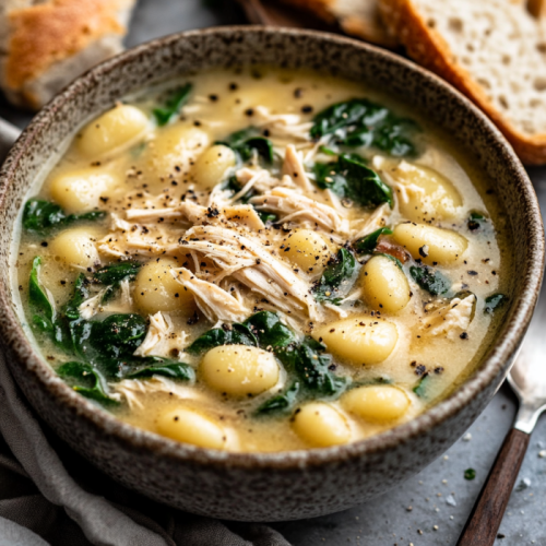 Easy Olive Garden Chicken Gnocchi Soup Recipe for Busy Nights