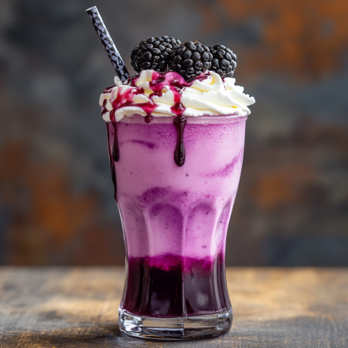How to Create a Delicious Blackberry Hibiscus Tea Frappe at Home