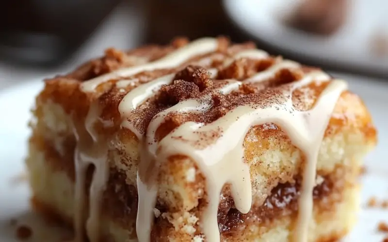 Cinnamon Roll Cake
